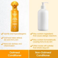 Friday's Dog Moisturizing Oater Coater Oatmeal Dog & Puppy Conditioner, 12-oz Bottle -Pet Wellness 889302 PT3. AC SS1800 V1689019242