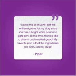 Friday's Dog Mega Brilliance Fur Whitening & Brightening Dog Shampoo, 12-oz Bottle -Pet Wellness 889334 PT5. AC SS1800 V1690382957