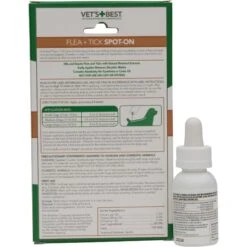 Vet's Best Flea & Tick Spot Treatment For Dogs -Pet Wellness 88941 PT5. AC SS1800 V1474291759