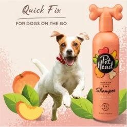 Pet Head Quick Fix 2in1 Shampoo, 16-oz Bottle -Pet Wellness 894062 PT2. AC SS1800 V1688579697
