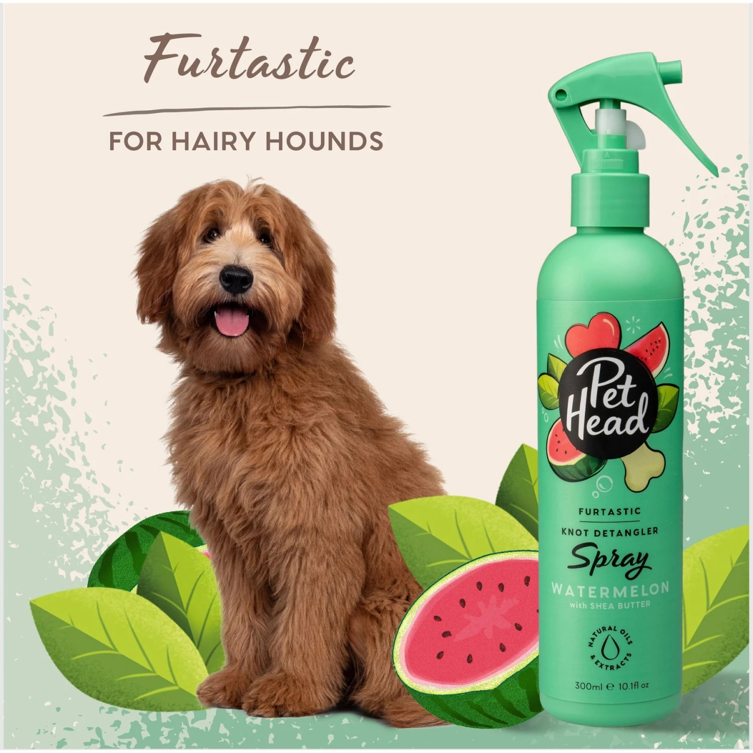 Pet Head Furtastic Dog Spray For Long, Tangly Curls & Coats, 10-oz Bottle 3 Pet Head Furtastic Dog Spray For Long, Tangly Curls & Coats, 10-oz Bottle - Image 3