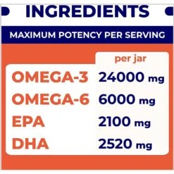GoodGrowlies Omega 3 Alaskan Fish Oil Dry & Itchy Skin Relief + Allergy Support Chew Supplement For Dogs, 180 Count -Pet Wellness 894158 PT4. AC SS1800 V1688654280