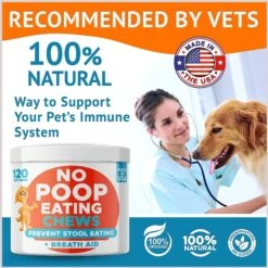 GoodGrowlies Chew No Poo Coprophagia Natural Stool Eating Deterrent & Breath Aid Chew Supplement For Dogs, 120 Count 17 GoodGrowlies Chew No Poo Coprophagia Natural Stool Eating Deterrent & Breath Aid Chew Supplement For Dogs, 120 Count -Pet Wellness 894190 PT8. AC SS1800 V1688654232