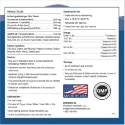 Paramount Pet Health Glucosamine Hip & Joint Large Dog Supplement -Pet Wellness 894222 PT3. AC SS1800 V1687982887