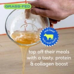 Native Pet Beef Bone Broth Powder Dog & Cat Food Topper & Native Pet Omega 3 Fish Oil To Support Skin & Coat Health Dog Supplement -Pet Wellness 894406 PT2. AC SS1800 V1701115283