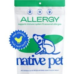 Native Pet Organic Pumpkin Fiber Powder Dog Supplement & Native Pet Allergy Air-Dried Supplement To Support Seasonal Skin Allergies Dog Supplement 14 Native Pet Organic Pumpkin Fiber Powder Dog Supplement & Native Pet Allergy Air-Dried Supplement To Support Seasonal Skin Allergies Dog Supplement -Pet Wellness 894414 PT5. AC SS1800 V1701115229