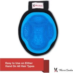 Warren London 2-in-1 Grooming Glove Dog Brush 11 Warren London 2-in-1 Grooming Glove Dog Brush -Pet Wellness 894982 PT5. AC SS1800 V1687886026