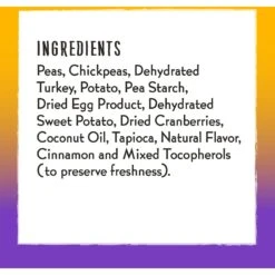 Charlee Bear Natural Bear Crunch Grain-Free Turkey, Sweet Potato & Cranberry Dog Treats -Pet Wellness 89510 PT5. AC SS1800 V1588769875
