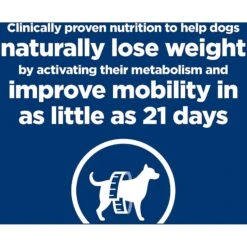 Hill's Prescription Diet Metabolic + Mobility J/d Chicken Flavor Dry Dog Food 12 Hill's Prescription Diet Metabolic + Mobility J/d Chicken Flavor Dry Dog Food -Pet Wellness 89568 PT3. AC SS1800 V1650990982