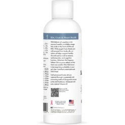 Wholistic Pet Organics Wild Salmon Oil Liquid Supplement For Dogs & Cats, 8-oz Bottle 5 Wholistic Pet Organics Wild Salmon Oil Liquid Supplement For Dogs & Cats, 8-oz Bottle -Pet Wellness 898062 PT2. AC SS1800 V1689795559