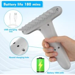 Ownpets Electric Detangling Brush For Dogs & Cats -Pet Wellness 902006 PT4. AC SS1800 V1688153486