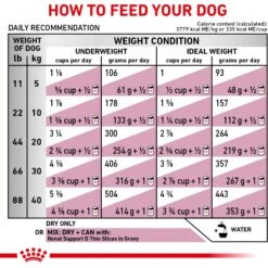 Royal Canin Veterinary Diet Adult Renal Support F Dry Dog Food -Pet Wellness 90667 PT7. AC SS1800 V1701379782
