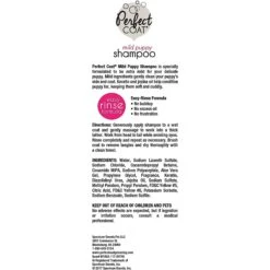 Perfect Coat Pampered Puppy Shampoo -Pet Wellness 91036 PT2. AC SS1800 V1546961845