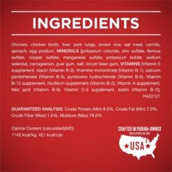 Purina ONE SmartBlend Classic Ground Chicken & Brown Rice Entree Adult Canned Dog Food 11 Purina ONE SmartBlend Classic Ground Chicken & Brown Rice Entree Adult Canned Dog Food -Pet Wellness 91513 PT4. AC SS1800 V1668811245