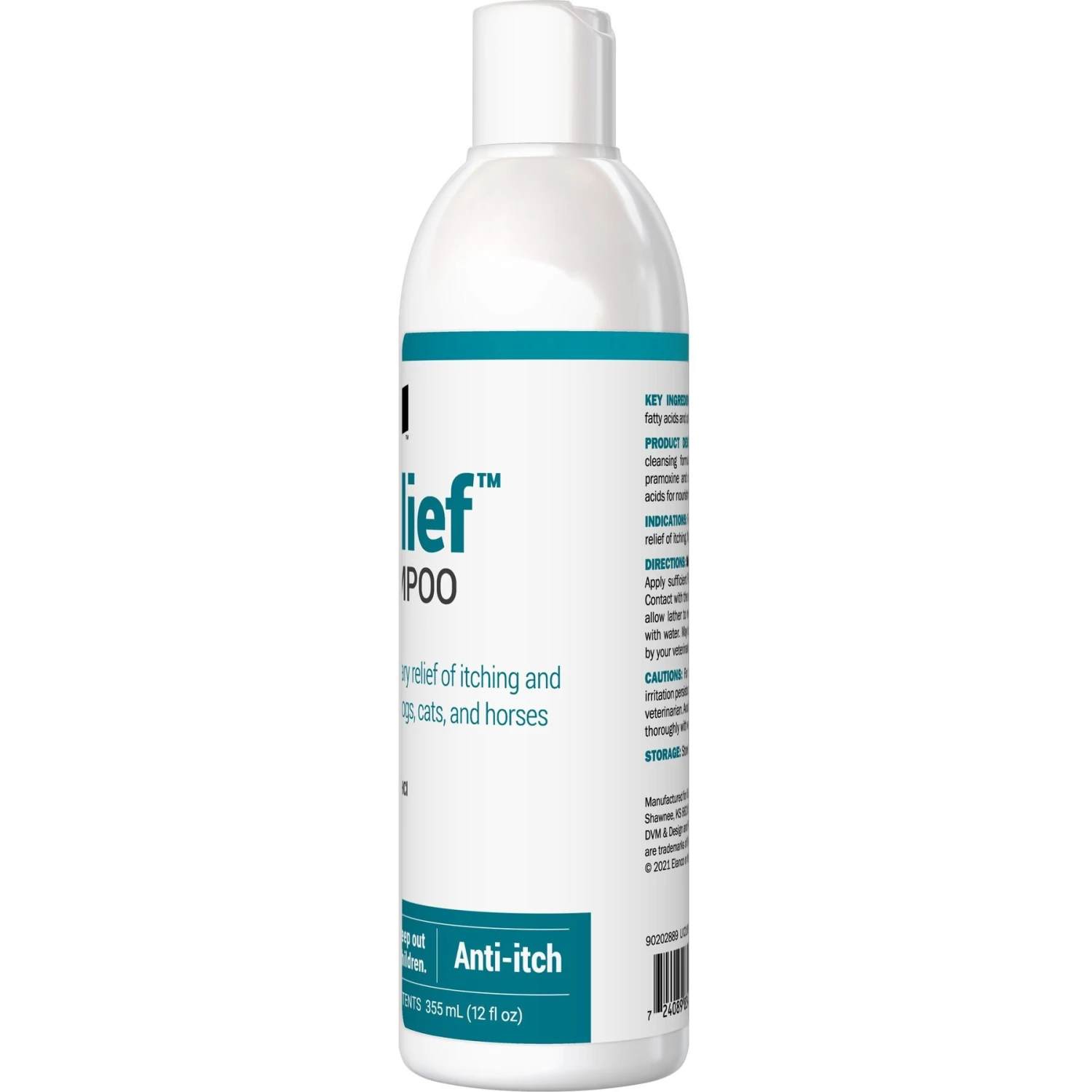 Relief Shampoo With Pramoxine & Colloidal Oatmeal For Dogs & Cats 4 Relief Shampoo With Pramoxine & Colloidal Oatmeal For Dogs & Cats - Image 4