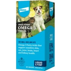 Free Form Fatty Acid Liquid For Dogs & Cats -Pet Wellness 91624 PT3. AC SS1800 V1649345497