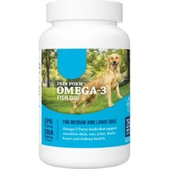 Free Form Snip Tips Fatty Acid Capsules For Medium & Large Dogs -Pet Wellness 91627 PT2. AC SS1800 V1649344584