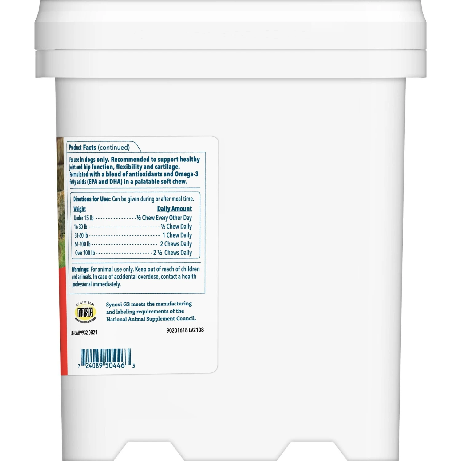 Synovi G3 Soft Chews Joint Supplement For Dogs 2 Synovi G3 Soft Chews Joint Supplement For Dogs - Image 2