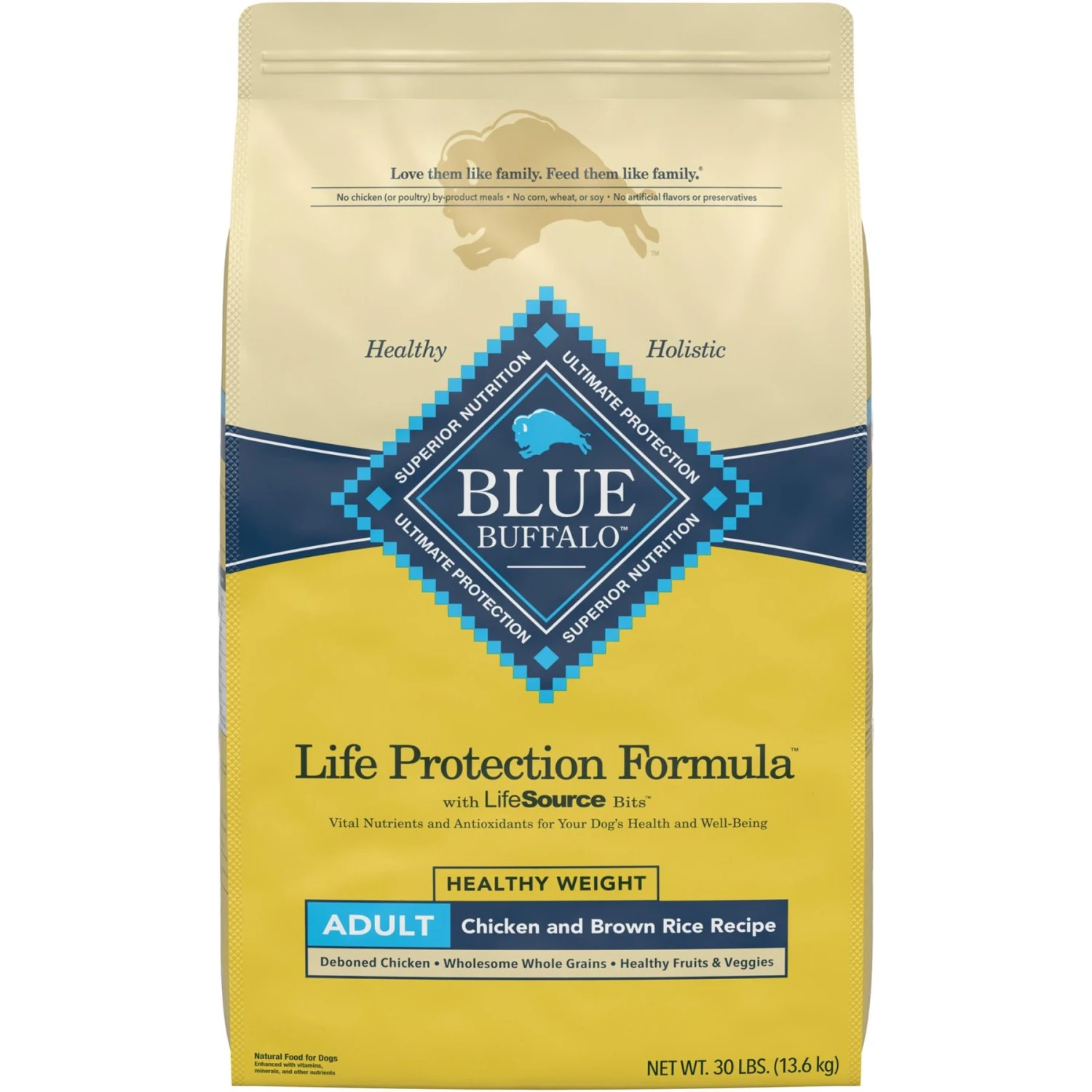 Blue Buffalo Life Protection Formula Healthy Weight Adult Chicken & Brown Rice Recipe Dry Dog Food & Blue Buffalo Homestyle Recipe Healthy Weight Chicken Dinner With Garden Vegetables & Brown Rice Canned Dog Food 6 Blue Buffalo Life Protection Formula Healthy Weight Adult Chicken & Brown Rice Recipe Dry Dog Food & Blue Buffalo Homestyle Recipe Healthy Weight Chicken Dinner With Garden Vegetables & Brown Rice Canned Dog Food - Image 6