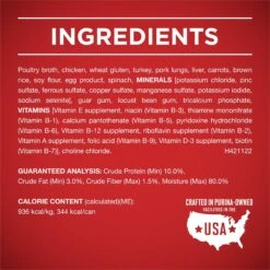 Purina ONE SmartBlend Tender Cuts In Gravy Chicken & Brown Rice Entree Adult Canned Dog Food 13 Purina ONE SmartBlend Tender Cuts In Gravy Chicken & Brown Rice Entree Adult Canned Dog Food -Pet Wellness 91787 PT4. AC SS1800 V1671734929