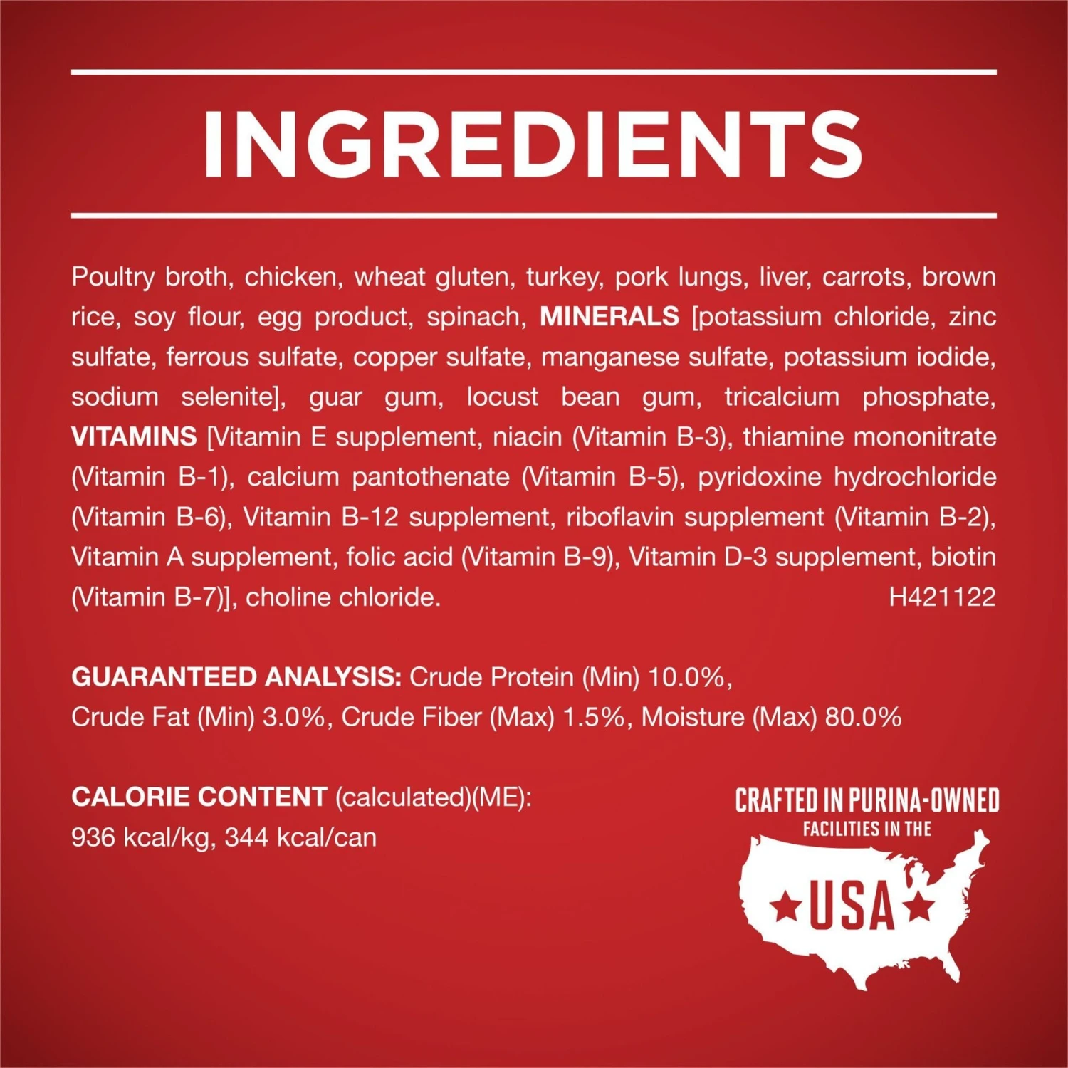 Purina ONE SmartBlend Tender Cuts In Gravy Chicken & Brown Rice Entree Adult Canned Dog Food 5 Purina ONE SmartBlend Tender Cuts In Gravy Chicken & Brown Rice Entree Adult Canned Dog Food - Image 5