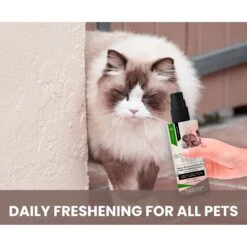 Gou Gou Pets Cherry Blossom & Green Tea Leave In Conditioning Dog & Cat Spray, 8-oz Bottle -Pet Wellness 918038 PT3. AC SS1800 V1694442930