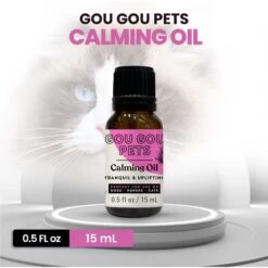Gou Gou Pets Calming Essential Oil Blend For Anxiety Dog & Cat Spray, 15-ml Bottle 10 Gou Gou Pets Calming Essential Oil Blend For Anxiety Dog & Cat Spray, 15-ml Bottle -Pet Wellness 918070 PT2. AC SS1800 V1694205334