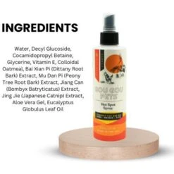Gou Gou Pets Hot Spot Spray For Dog, Cat & Horse, 8-oz Bottle 8 Gou Gou Pets Hot Spot Spray For Dog, Cat & Horse, 8-oz Bottle -Pet Wellness 918134 PT2. AC SS1800 V1694203832