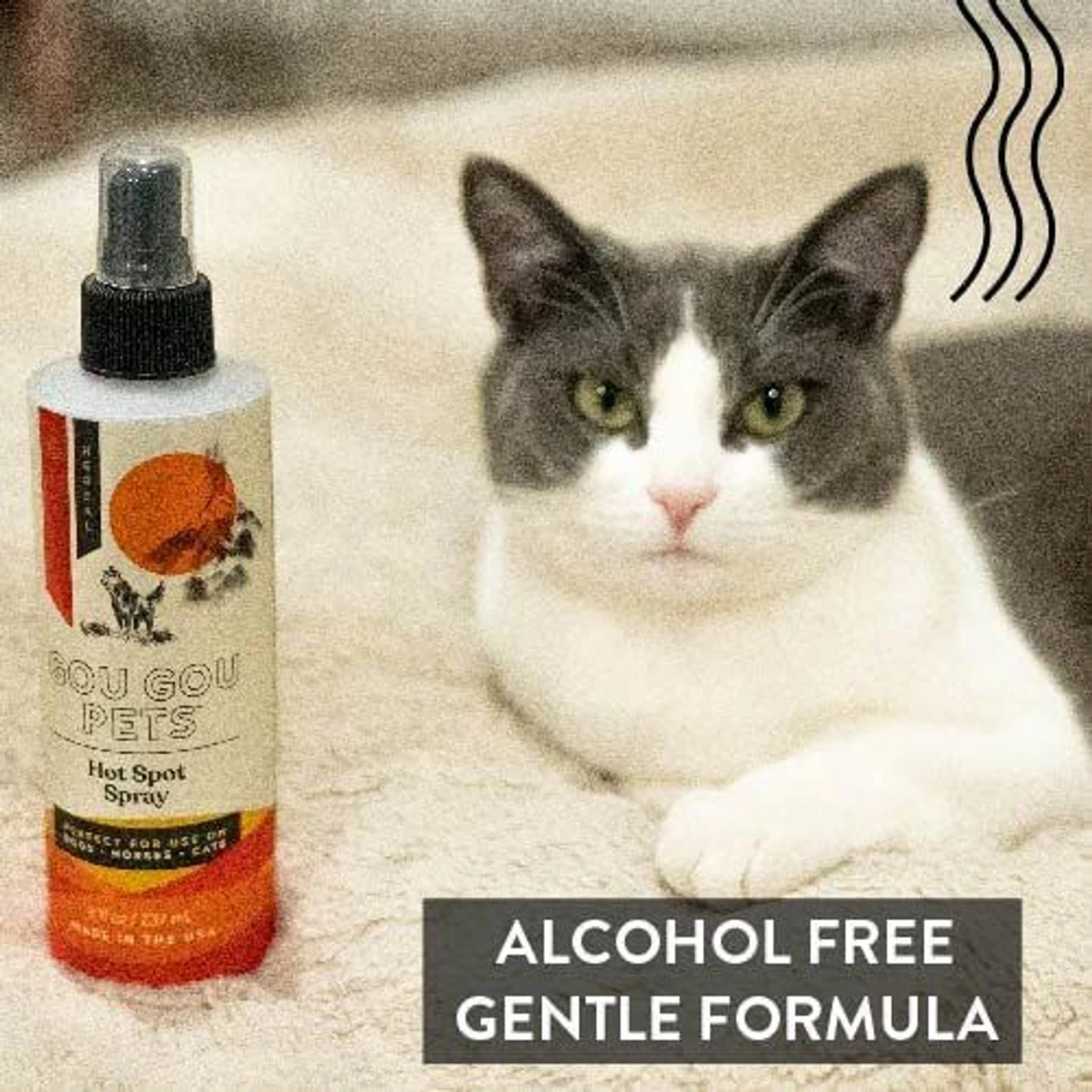 Gou Gou Pets Hot Spot Spray For Dog, Cat & Horse, 8-oz Bottle 5 Gou Gou Pets Hot Spot Spray For Dog, Cat & Horse, 8-oz Bottle - Image 5