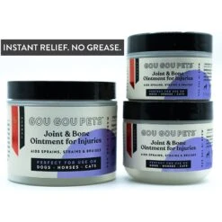 Gou Gou Pets Joint & Bone Ointment For Injuries Dog, Cat & Horse Cream 8 Gou Gou Pets Joint & Bone Ointment For Injuries Dog, Cat & Horse Cream -Pet Wellness 918166 PT2. AC SS1800 V1694205395