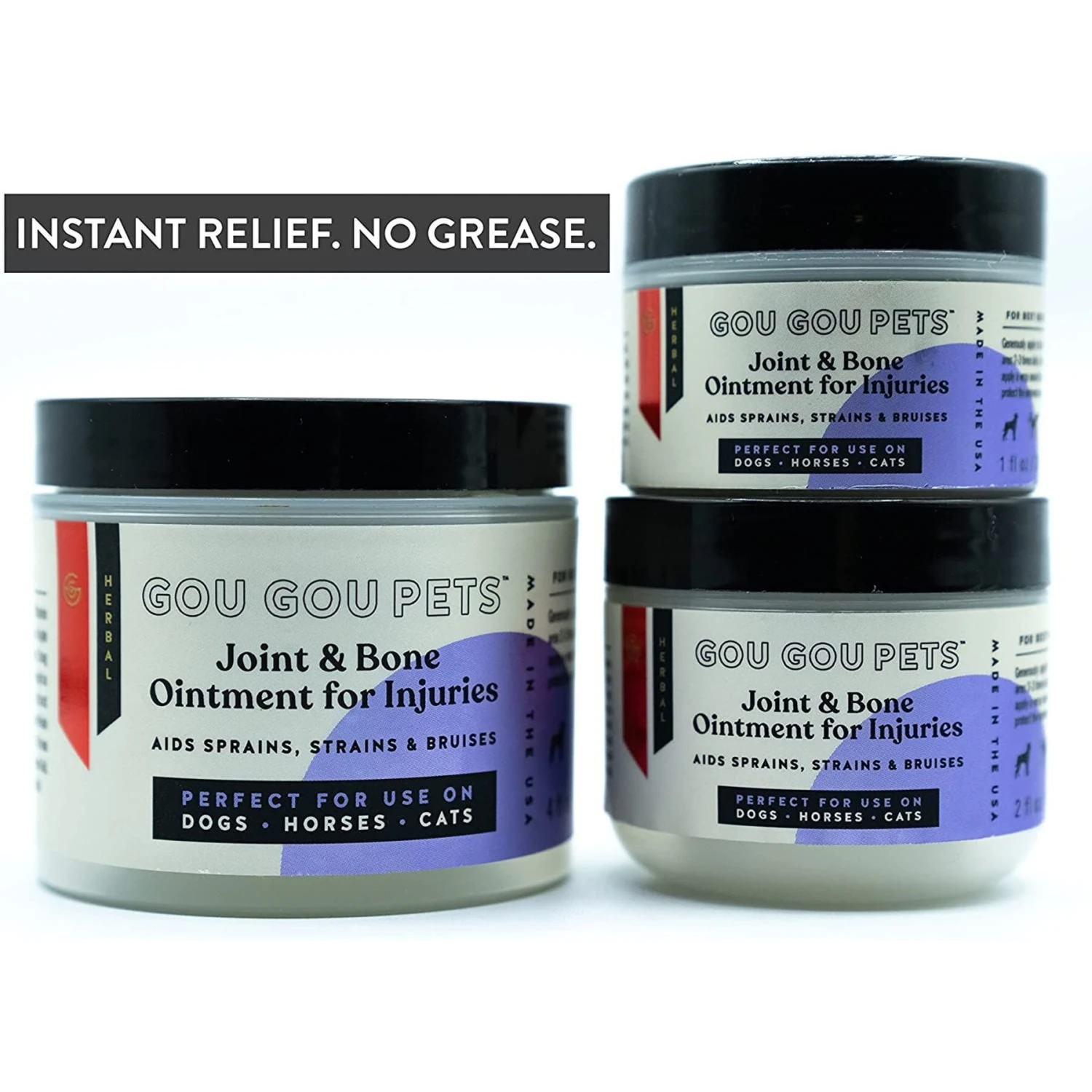 Gou Gou Pets Joint & Bone Ointment For Injuries Dog, Cat & Horse Cream 3 Gou Gou Pets Joint & Bone Ointment For Injuries Dog, Cat & Horse Cream - Image 3