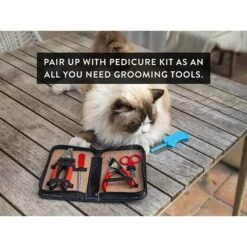 Gou Gou Pets Foldable Grooming Comb For Dog, Cat, & Horse Tool -Pet Wellness 918254 PT4. AC SS1800 V1694205392