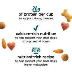 Purina Beneful IncrediBites With Farm-Raised Beef, Small Breed Dry Dog Food, 3.5-lb Bag -Pet Wellness 918942 PT2. AC SS1800 V1694545638