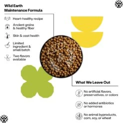 Wild Earth Maintenance Formula Golden Rotisserie Flavor Plant-Based Dog Dry Food -Pet Wellness 919262 PT2. AC SS1800 V1690466093