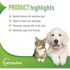 Vetoquinol Aloe & Oatmeal Conditioner For Dogs & Cats -Pet Wellness 92522 PT3. AC SS1800 V1477065533