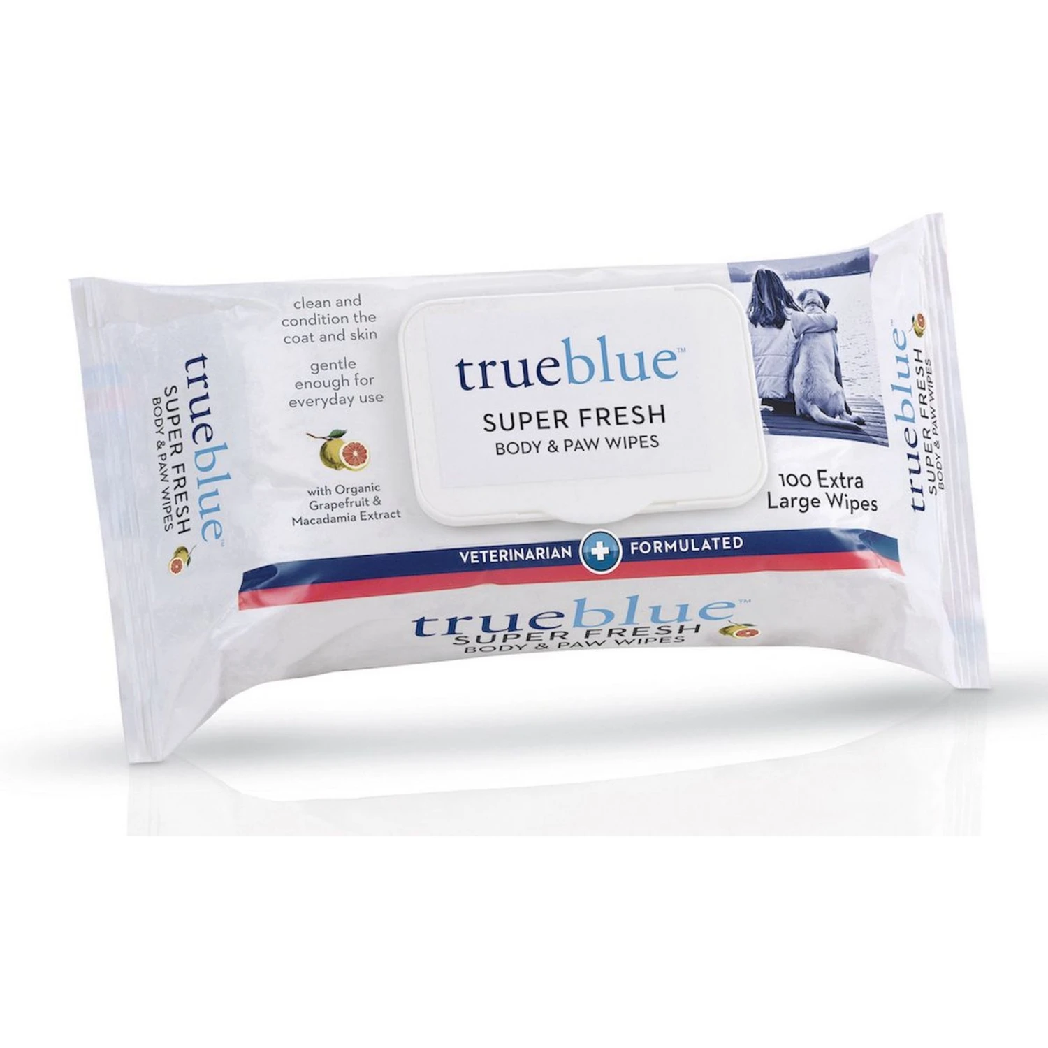 TrueBlue Pet Products Super Fresh Body & Paw Wipes 1 TrueBlue Pet Products Super Fresh Body & Paw Wipes