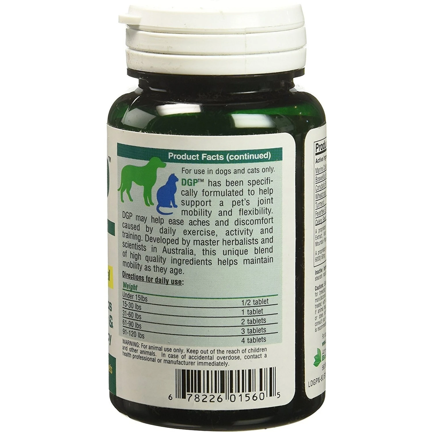 American BioSciences DGP All Natural Support Mobility & Flexibility Supplement For Dogs & Cats 2 American BioSciences DGP All Natural Support Mobility & Flexibility Supplement For Dogs & Cats - Image 2