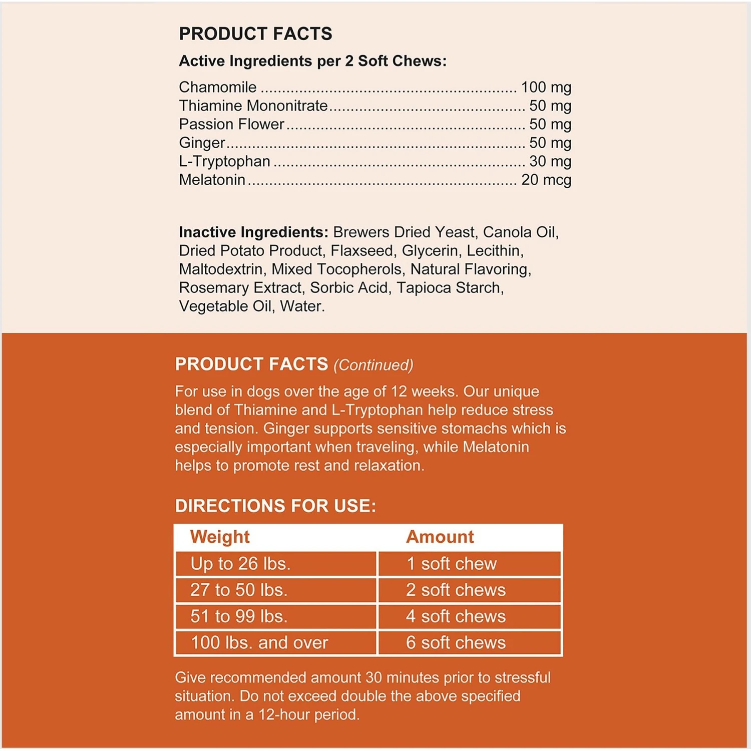 Chew + Heal Anxiety & Stress Dog Supplement 9 Chew + Heal Anxiety & Stress Dog Supplement - Image 9