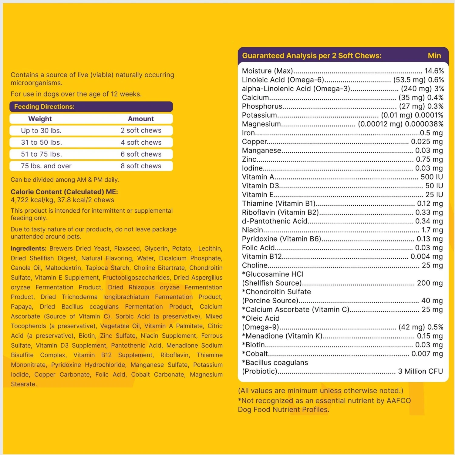 Healthy Pup Multi Max All-In-One Dog Multivitamin, 120 Count 8 Healthy Pup Multi Max All-In-One Dog Multivitamin, 120 Count - Image 8
