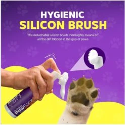 Petnatics The Original PawFoam Dog & Cat Grooming Foam, Purple, 5-oz Bottle -Pet Wellness 931894 PT2. AC SS1800 V1691446789