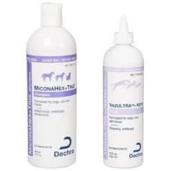 TrizULTRA + Keto Flush For Dogs, Cats & Horses & MiconaHex+Triz Shampoo For Dogs & Cats