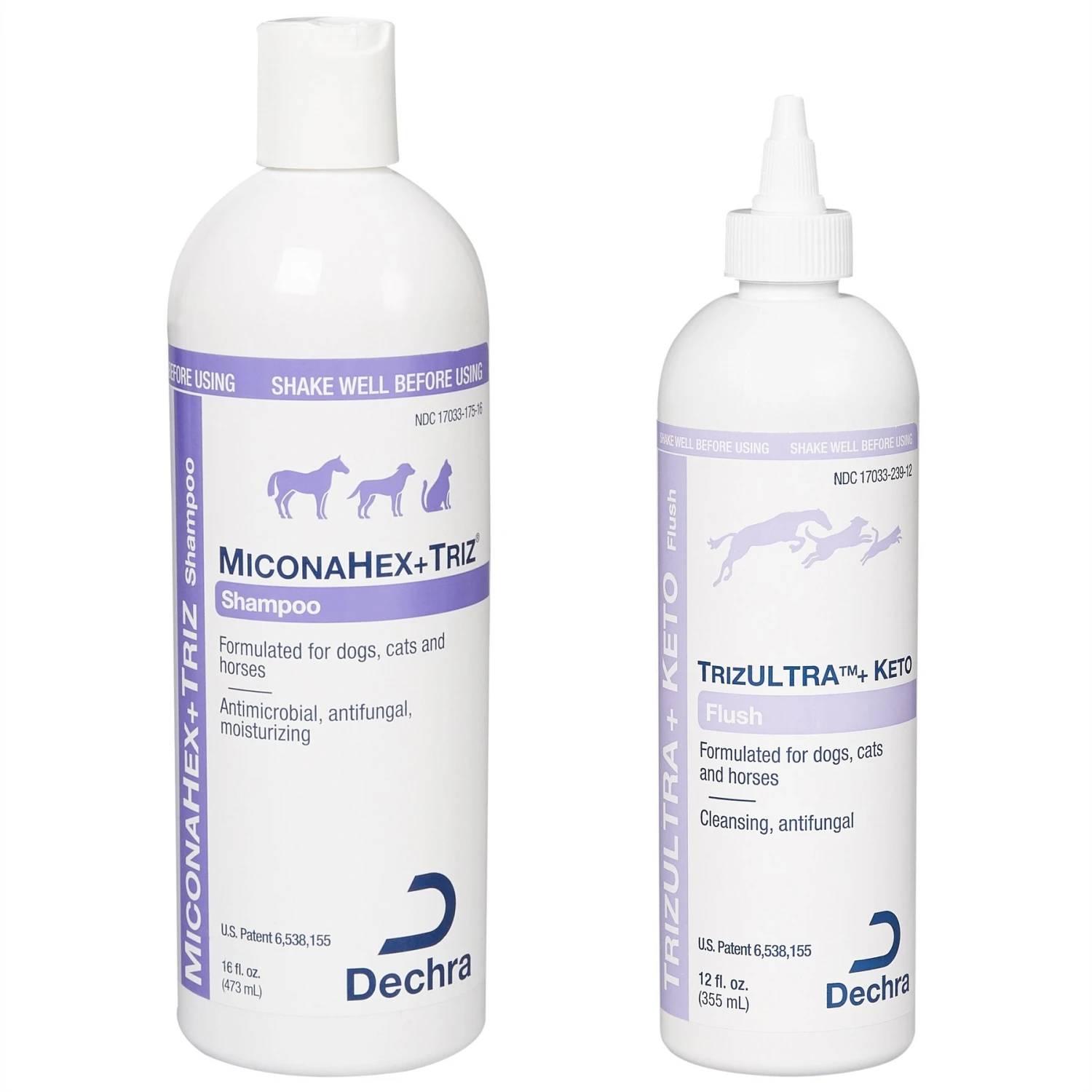 TrizULTRA + Keto Flush For Dogs, Cats & Horses & MiconaHex+Triz Shampoo For Dogs & Cats 1 TrizULTRA + Keto Flush For Dogs, Cats & Horses & MiconaHex+Triz Shampoo For Dogs & Cats