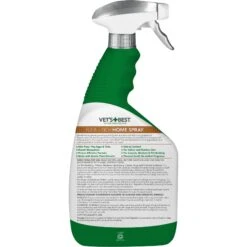 Vet's Best Indoor Flea & Tick Home Spray Refill For Dogs & Vet's Best Advanced Strength Flea & Tick Dog Shampoo -Pet Wellness 933550 PT2. AC SS1800 V1692304890