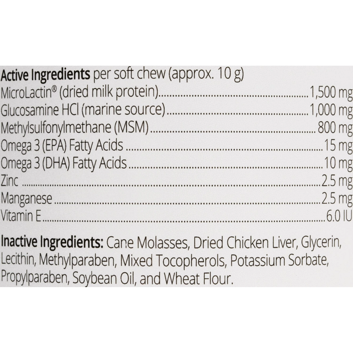 Duralactin Canine Joint Plus Soft Chew Dog Supplement 2 Duralactin Canine Joint Plus Soft Chew Dog Supplement - Image 2