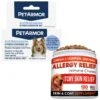 StrellaLab Anti Itch Allergy Relief Omega Dog Chews & PetArmor Antihistamine Medication For Allergies For Dogs