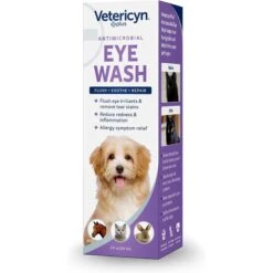 Vetericyn Plus Antimicrobial Eye Wash For Dogs, Cats, Horses & Small Pets & Vetericyn Plus Antimicrobial Ophthalmic Pet Gel -Pet Wellness 933646 PT3. AC SS1800 V1692303729