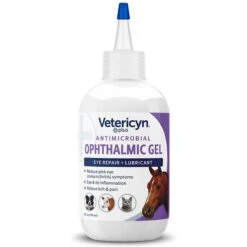Vetericyn Plus Antimicrobial Eye Wash For Dogs, Cats, Horses & Small Pets & Vetericyn Plus Antimicrobial Ophthalmic Pet Gel -Pet Wellness 933646 PT6. AC SS1800 V1692303729