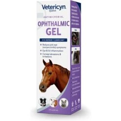 Vetericyn Plus Antimicrobial Eye Wash For Dogs, Cats, Horses & Small Pets & Vetericyn Plus Antimicrobial Ophthalmic Pet Gel -Pet Wellness 933646 PT7. AC SS1800 V1692304037