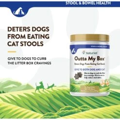 NaturVet Outta My Box Soft Chews Digestive Supplement For Cats & Dogs -Pet Wellness 93631 PT2. AC SS1800 V1698695755