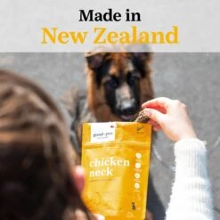 Good Pet Kitchen Chicken Neck Air Dried Dog Treat, 2.8-oz Bag -Pet Wellness 937518 PT4. AC SS1800 V1692734856